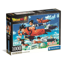  Dragon Ball Fly High 1000 db-os Compact puzzle Clementoni puzzle, kirakós