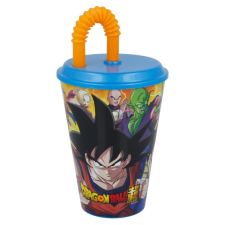 Dragon Ball műanyag szívószálas pohár 430 ml babaétkészlet