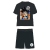 Dragon Ball Saiyan Black gyerek rövid pizsama
