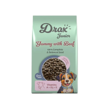  Drax Junior száraztáp kölyök kutyáknak marhahússal 10 kg kutyaeledel