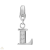 Dream Charms Dream "L" charm - DC-115