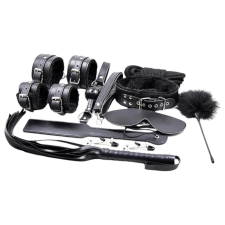 Dream Toys Blaze Ultimate - kötöző szett - 10 részes (fekete) bilincs, kötöző