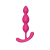 Dream Toys Cheeky Love - gyöngyös anál dildó (pink)