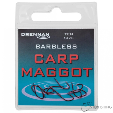 Drennan Barbless Carp Maggot 14 horog horog