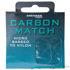 Drennan Carbon Match 22-1.10lb előkötött horog horog