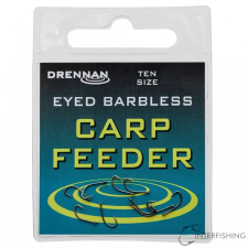 Drennan Eyed Barbless Carp Feeder 16 horog horog