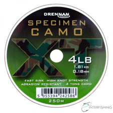 Drennan Specimen Camo XT 8lb 250m zsinór horgászzsinór