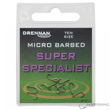 Drennan Super Specialist 18 horog horog