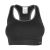 Dressa Active seamless varrás nélküli női top sportmelltartó - fekete