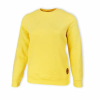 Dressa Premium női puha pamut pulóver - sárga