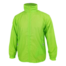Dressa Sport kapucnis vízhatlan széldzseki, esőkabát - lime női dzseki, kabát