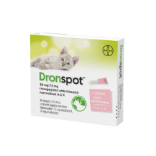  Dronspot Spot-on cat 0,35 ml (2,5 kg-ig) 2x élősködő elleni készítmény macskáknak