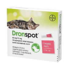  Dronspot Spot-on cat 0,7 ml (2,5-5 kg) 2x élősködő elleni készítmény macskáknak