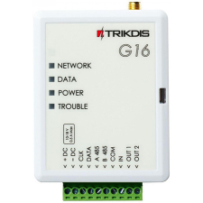 DSC TRIKDIS G16-2G univerzális kommunikátor és riasztóvezérlő biztonságtechnikai eszköz
