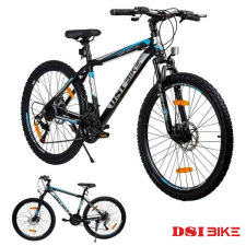  DSI Bike MTB 26" – 21 Sebességes Shimano Váltóval, Tárcsafékkel, Aluváz  261SMBLUE mtb kerékpár