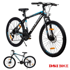  DSI Bike MTB 26" – 21 Sebességes Shimano Váltóval, Tárcsafékkel, Aluváz 261SMBLUE mtb kerékpár