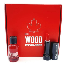 Dsquared2 Red Wood mini SET: edt 5ml + Rúzs 1,2g kozmetikai ajándékcsomag