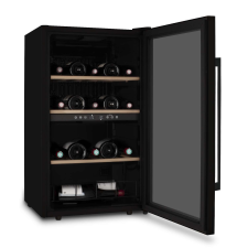 Dual Zone Wine Racitor, 32 sticle, LES PETITS CHAMPS, CAVCDB32, Negru borhűtőgép