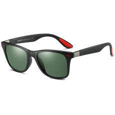 Dubery Columbia 7 napszemüveg, Black / Green