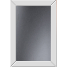 Dubiel Vitrum Domino tükör 55x80 cm négyszögletes fehér 5905241005409 fürdőszoba kiegészítő