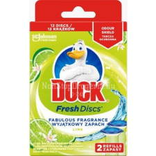 Duck Duck® Fresh Discs zselés WC-öblítő korong utántöltő 2x36 ml Lime tisztító- és takarítószer, higiénia