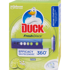 Duck Fresh Discs Lime WC-öblítő korong, 36 ml tisztító- és takarítószer, higiénia