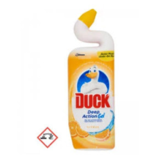 Duck WC Gél 750ml Citrus tisztító- és takarítószer, higiénia