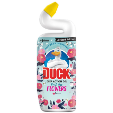  Duck WC tisztító folyadék First Kiss Flowers - 750 ml tisztító- és takarítószer, higiénia
