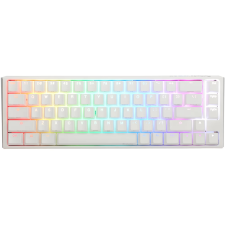 DUCKYCHANNEL ONE 3 SF RGB MX Blue Magyar fehér billentyűzet