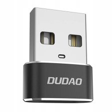 DUDAO Adapter Dudao L16AC USB-C to USB (black) kábel és adapter