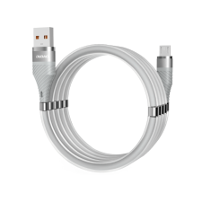 DUDAO L1XSM USB-A apa - Micro USB apa 2.0 Adat és töltőkábel - Szürke (1m) (L1XSM) kábel és adapter