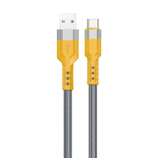 DUDAO L23AC USB-A - USB-C kábel 1m szürke kábel és adapter