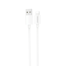DUDAO L4SL USB-A - Lightning kábel 5A 1m - fehér kábel és adapter