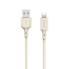 DUDAO L7SL USB-A - Lightning kábel 5A 1m - bézs