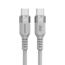 DUDAO LC5Max kábel USB-C / USB-C PD 100W 1m, szürke kábel és adapter
