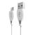 DUDAO micro USB töltőkábel 2.4a 2m fehér (L4M 2m fehér)