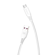 DUDAO USB-Micro USB kábel Dudao L2M 5A, 2m (fehér) kábel és adapter