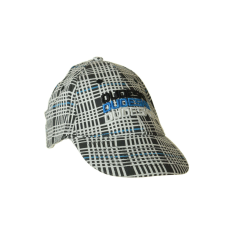 Dudeskin fiú Baseball sapka - Kockás - fekete-fehér