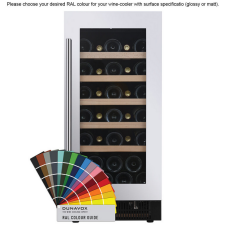 Dunavox DAUF-32.83C beépíthető borhűtő RAL 32 palackos borhűtőgép