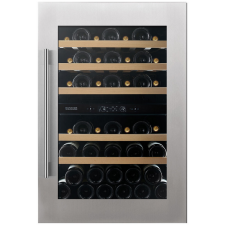 Dunavox DVS-44.120DSS Spirit beépíthető borhűtő inox 44 palack borhűtőgép