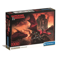 Dungeons & Dragons Riders of Flame 1000 db-os Compact puzzle Clementoni puzzle, kirakós