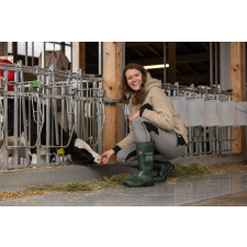 Dunlop Biztonsági bakancs, DUNLOP, Purofort anyagból, zöld színű, Purofort, TerraPRo 44 munkavédelmi cipő