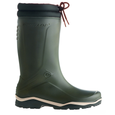 Dunlop Blizzard szőrmés téli PVC munkavédelmi csizma, kötős, könnyű, extra minőség