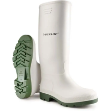 Dunlop Csizma Dunlop pricemastor sav/lúgálló PVC fehér/oliva 42 munkavédelmi cipő