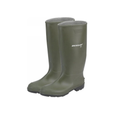  DUNLOP Gumicsizma, sav-lúgálló, zöld 44-es