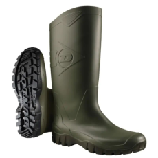 Dunlop Védőcsizma, Dunlop Dane, PVC, vízálló Zöld 42