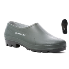  DUNLOP WELLIE B350611 9SYLV ZÖLD VÍZÁLLÓ PVC PAPUCS_39 munkavédelmi cipő