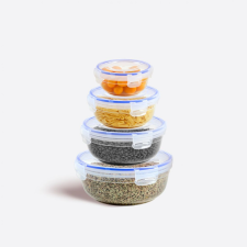 Dünya Ételtartó Szett Kerek 4 Db-Os 30552 papírárú, csomagoló és tárolóeszköz