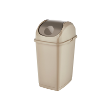 Dünya Slim billenőfedeles szemetes Homok 18L szemetes