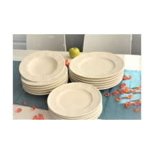 Duo Gift 00559 Porcelán étkészlet 6 személyes, 18 részes, 19/22/27cm, CASSETTE tányér és evőeszköz